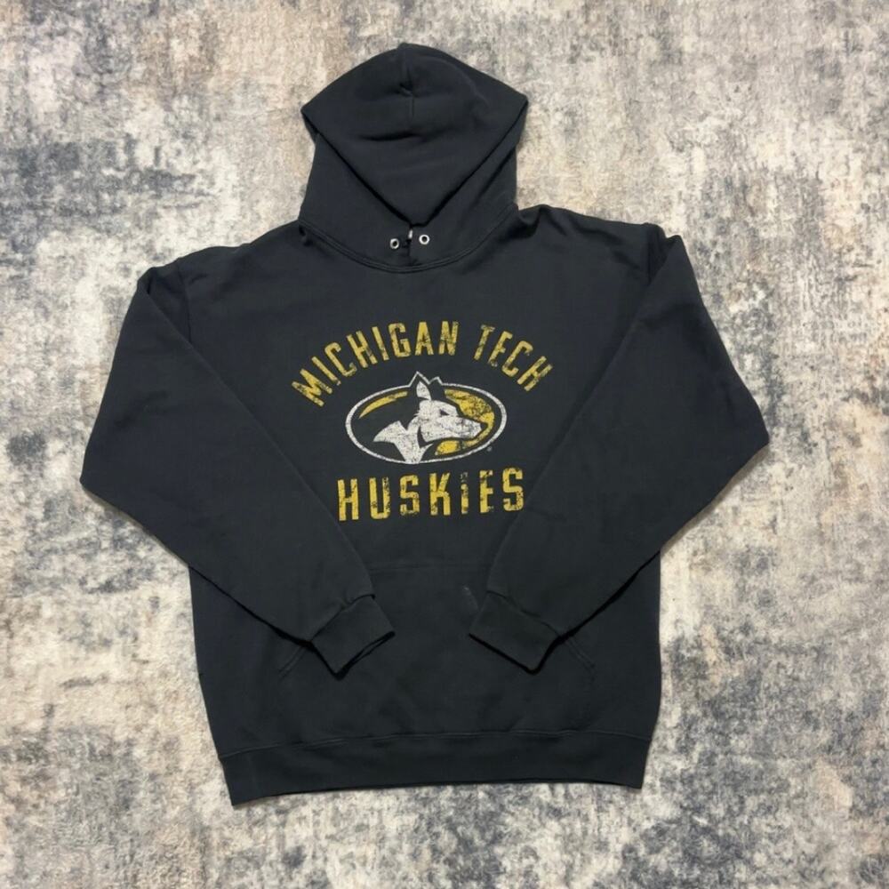 Michigan Tech Huskies Hoodie Size L